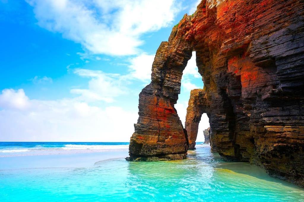 Apartamento Vistas Al Mar Foz Kültér fotó
